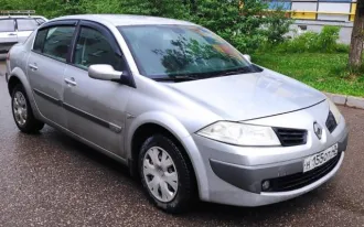 Renault Megane, 2006 года, 113 лс, 240904 км, легковой седан Renault Megane II C2E16 115 E2, 2006 года выпуска, VIN: VF1LM1B0H36655856, двигатель модель K4MD812 R022801 (1,6 л), СТС 40 04, 239055, ПТС 77 ТТ 962289