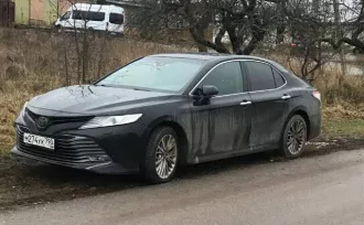 TOYOTA CAMRY ASV70L RETNKX, VIN: XW7BFYHK50S175479, 2020, черный, седан. Был в ДТП.