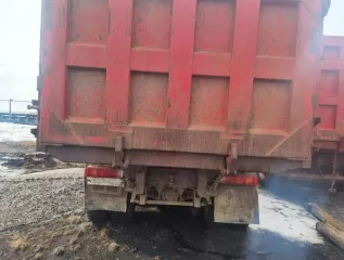 Автомобиль-самосвал Hongyan CQ3406HV39, VIN LZFF31T65MD038780, 2021 года выпуска, гос. рег. знак У563МН142. Отсутствуют ключи.