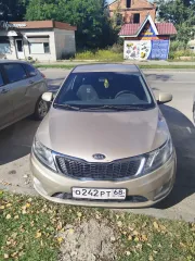 Kia Rio 2012 года выпуска. VIN: Z94CB41BADR072301. Объем двигателя: 1591 см³. Цвет: бежевый. Мощность: 123 л.с. Тип ТС: легковой седан. Имеется залог у ПАО «Совкомбанк» и ограничение, заявление о снятии направлено. Ознакомление с имуществом по запросу на электронную почту: kazarin-marina@ya.ru