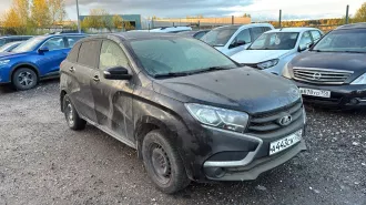 Lada Xray, 2018, черный, VIN: XTAGAB110J1088617