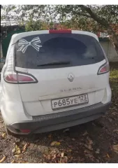 Транспортное средство RENAULT SCENIC,VIN: VF1JZ1B0D48926314, 2013 г.в., цвет: белый,  мощн Транспортное средство RENAULT SCENIC,VIN: VF1JZ1B0D48926314, 2013 г.в., цвет: белый,  мощность двигателя л.с. (кВт)  110 (81), ПТС : 78 УТ 468568
(Машина на ходу, состояние нормальное, сломана ручка от двери…