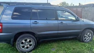 Toyota Highlander 2004 года, 230 л.с., пробег 257843 км, автоматическая коробка передач. VIN: JTEEP21A040032971, госномер У428УХ22.