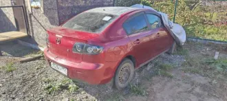 Mazda 3, 2008 года, 105 лс, 324000 км, АКПП, идентификационный номер (VIN) – JMZBK12Z501781628, номер шасси – отсутствует. Транспортное средство после ДТП, не на ходу, б/у, возможно наличие скрытых дефектов, требуется личный осмотр. По пробегу данных нет, указан зачетный. Залог в пользу Банк ВТБ…