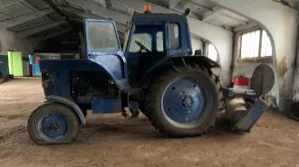 Трактор колесный Т-150, заводской №530835, 1991 г.в.