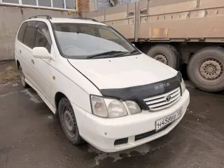 Toyota Gaia, 1999, 135 лс, 120000 км, АКПП, легковой автомобиль, марка: Toyota, модель: Gaia, год изготовления: 1999, цвет: белый, г/н: H458BB138, кузов №: SXM10-0175727.