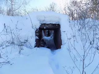Погребок №519 за зданием 500, инвентарный номер 10721.