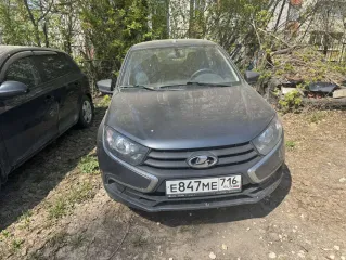 Lada Granta 2020 Легковой автомобиль, марка: Lada, модель: Granta, год изготовления: 2020, цвет: серый, VIN: XTA219010L0697815, ПТС: 164301007324421. СТС 99 21 070217 от 19.07.2020, г/н: E847ME716, разрешенная максимальная масса 1560 кг, масса без нагрузки 1160 кг