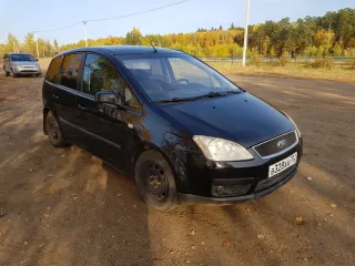 Форд Фокус C-MAX 2005 года. Марка: Ford, модель: Focus C-MAX. Год изготовления: 2005. Цвет: черный. VIN: WF0MXXGCDM5C25561. Государственный номер: В328ХА702. Разрешенная максимальная масса: 1910 кг. Масса без нагрузки: 1375 кг.
