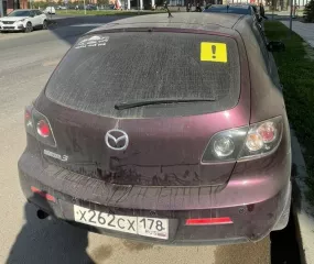 Автомобиль легковой Mazda 3, 2007 г.в., VIN JMZBK14Z581606889