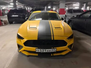 Ford Mustang Mustang, 2019 года, 213,9 лс, 40000 км, АКПП, Легковой автомобиль, марка: FORD, модель: MUSTANG, год изготовления: 2019, цвет: Оранжевый, VIN: 1FA6P8TH7L5107775, ПТС: 1643 02060853524, г/н: Т531ХН27, изготовитель (страна): Ford Motor Co (США), мощность двигателя, л. с. (кВт): 213,97…