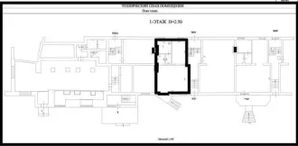 Помещение 54,9 кв.м в Калининграде по адресу: Калининградская область, г. Калининград, ул. К.Маркса, д. 62-82в, пом. XIII. Кадастровый номер 39:15:121341:134.