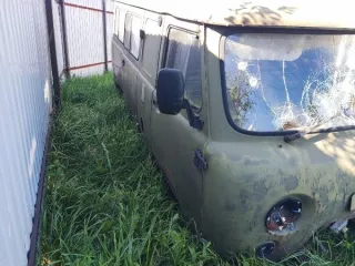 УАЗ 396255 2010 автомобиль УАЗ 396255 (тип ТС – специальный а/м, год изготовления – 2010), VIN XTT396255F0487116, государственный регистрационный знак отсутствует, автомобиль снят с учета в ГИБДД. Цвет кузова: защитный. Мощность двигателя: 112 л.с. Рабочий объем двигателя 2693 куб.см. Тип…