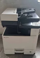 МФУ лазерный Kyocera Color M8130cidn A3, цветной, лазерный, белый, бывший в употреблении, рабочий.