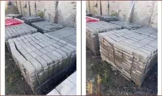 Фургон «Дорожный мастер»; амортизатор BOMAG 6шт.; ГПС 0*80 (С-4) с добавкой 30% щебня 20-40 мм 145,110 м3; лоток для тяжелых нагрузок DN300 3шт.; моторное масло 15W-40 134л.; отбойник прямой В206*Д1200 из трубы D108 и фланцами 25шт.; пластина МБО б/у 121,18 пог.м.; плитка серая мостовая…