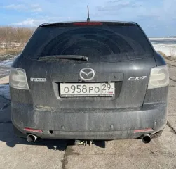 Mazda CX-7, 2006 года, 243 лс, полный привод, АКПП. Легковой автомобиль: MAZDA CX-7 AWD, год изготовления: 2006, цвет: черный, VIN: JM3ER29L270116483, ПТС: 29 НУ 706786, г/н: О958РО29, тип двигателя: бензиновый, двигатель №: L0040G49, мощность двигателя, л. с. (кВт): 243.4, рабочий объем двигателя…