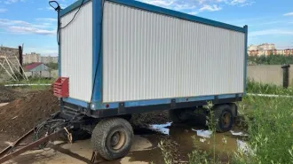 Вагон-дом А60, Вагон АПВО, Дом-вагон, расположенные по адресу: Республика Саха (Якутия), г. Мирный, ул. Советская, земельный участок 7в