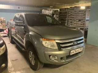 Ford Ranger, 2012 г.в., цвет кузова: серый, VIN 6FPPXXMJ2PCD54707, гос. номер В476УО154.