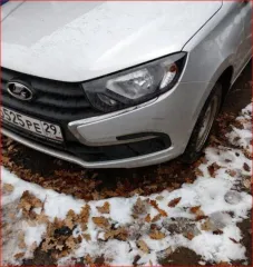 Автомобиль Lada Granta, 2024 года выпуска, мощность 90 л.с., пробег 23761 км. VIN: XTA219140R0562297.