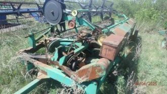 Жатка валковая прицепная ЖВП 4,9, 2012 г.в., заводской номер 2741
