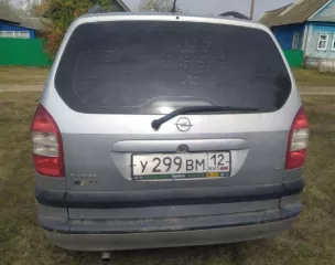 Легковой автомобиль, марка: OPEL ZAFIRA COMFORT, VIN: W0L0TGF7532151358, 2003 г.в., модель двигателя Z18XE 20AT3336, цвет серебристый, г.р.з. У299ВМ12.