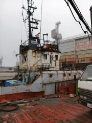 Рыболовное судно «Соколовка» (IMO 8924721) бортовой номер ВК0854 год постройки 1993, место постройки Сретенск.