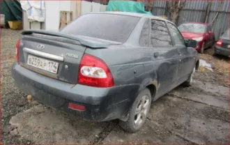 Lada Priora 2007 года, 98 л.с., пробег 286826 км. Автомобиль легковой, марка: ВАЗ 21703, модель: ЛАДА ПРИОРА, VIN: XTA21703070032235, гос. рег. номер: В259АР174, год изготовления: 2007