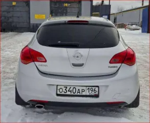 Opel Astra 2011 года, 180 лс, механическая КПП, VIN: XUFPD6DJ0C3000549.