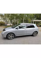Toyota Corolla Runx, 2003 г.в., модель, двигатель 1NZ 2755858, кузов NZE121-0235316, цвет серый, мощность 109 л.с. (81.75 кВт).