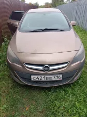 Opel Astra 2012 года, идентификационный номер W0LPD5DDXDG020670, тип ТС - легковой, год изготовления 2012, номер кузова W0LPD5DDXDG020670, цвет кузова бежевый, мощность двигателя 116 л.с. (85 кВт).