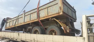 Полуприцеп 2005 года, модель 9370101 (сельхоз), VIN X1J93701150, номер 50001452. Исправен.