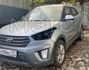Легковой автомобиль, марка HYNDAI CRETA, 2017 года выпуска, VIN Z94G2813BНR049725, государственный номер Н365ОХ750  автомобиль находится в неудовлетворительном состоянии, частично разукомплектован, не на ходу, ДВС не запускается .