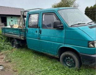 Сведения о предмете торгов втомобиль Volkswagen Transporter  категория B  Гос номер: Р850НК39 VIN: WV2ZZZ70ZPH098818 Кузов: WV2ZZZ70ZPH098818 Год: 1993 Тип: Грузовой бортовой Цвет: ЗЕЛЕНЫЙ Мощность: 68.0 Тип двигателя: Дизельный на дизельном топливе Привод: Передний СТС: 9925233846 Авто не на ходу…
