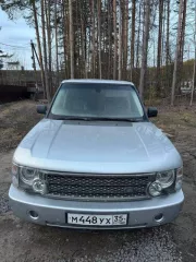 Land Rover Range, 2005, VIN – SALLMAMA45A195705, серебристый, ПТС – серия 78 УХ № 814395 от 10.12.2022. Отсутствует батарея АКБ, ржавчина на крыльях и задней двери, требуется ремонт ДВС, деформация колес от длительного (более года) неиспользования.