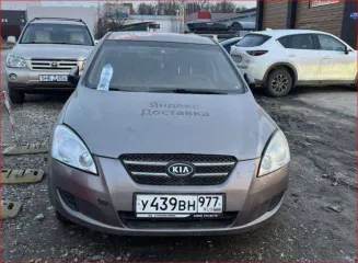 Kia Ceed, 2008 года выпуска, VIN XWEFF241280003845