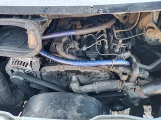 Ford Transit 2014 года выпуска, цвет серебристый. Идентификационный номер (VIN) Z8X224326E0001274. Дизельный двигатель мощностью 155 л.с. Находится в Московской области, Одинцовском городском округе, селе Немчиновка.