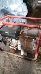 Электростанция силовая ЭСД-30-ВС/400-М3, заводской номер НЛ 22066060, на прицепе 2НП.