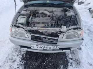 Toyota Sprinter 1997 года, легковой автомобиль Toyota Sprinter, vin отсутствует, г/н Е749НХ22, светло-серый, кузов № AE110 0124743 (сгнило днище, коррозия по кузову, требуется капитальный ремонт)