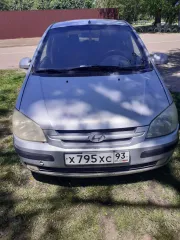Hyundai Getz 2002, легковой автомобиль Hyundai Getz GLS 1.3, год выпуска: 2002, VIN: KMHBU51НР3U020571, цвет: серебристый.