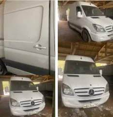 Автомобиль МЕРСЕДЕС БЕНЦ SPRINTER, грузовой фургон, белый, VIN: WDB9066111S167702, г.р.н. М 843 АА 75