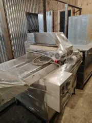 Линия для печенья 4-600, 2020 года выпуска, заводской номер 0047. Комплектация: печь тоннельная ПКМ 4-600, 2020 г.в., зав. номер 0047; конвейер охлаждения КОХ-2 3-600, 2020 г.в., зав. номер 0037; котел пищеварочный электрический КПЭ-100, 2019 г.в., зав. номер 8541; барабан формовочный…