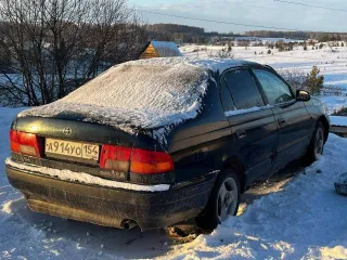 Toyota Carina 1998 Toyota Carina, 1998 года, 106 лс, 305000 км еще Toyota Carina, 1998 года, 106 лс, 305000 км еще Тойота Карина (Toyota Carina) 1998 г.в., VIN: Отсутствует, номер кузова (кабина, прицеп): SB153ABK00E209718, гос. номер: А914УО154. Имеются следующие недостатки: проблемы с глушителем…