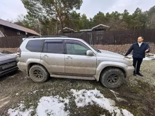 Toyota Land Cruiser 120 (Prado), 2003 г.в., VIN JTEBZ29J500002702, ограничение (обременение) права: запрет. Местонахождение имущества: Кемеровская область, Кемеровский район, СНТ Учитель, двлд. 181. Год выпуска: 2003. VIN номер: JTEBZ29J500002702. Вид транспорта: Наземный. Марка: Toyota Land…