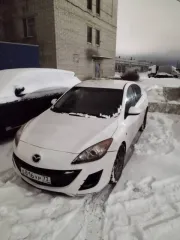 Mazda 3 2012 года, 105 л.с., 93990 км, АКПП, Легковой автомобиль Mazda 3, 2012 г.в., VIN: JMZBL12Z511527498, г/н Е816УР73, цвет белый.