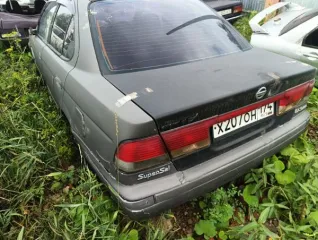 Автомобиль Nissan Sunny, цвет серый, 2000 г. в., г/н Х207ОН 174, VIN FB15083363. Вид транспорта: легковой.