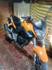 STELS FLEX 250, 2014 года выпуска, идентификационный номер (VIN) LB425PK66EC006803, цвет оранжевый. Имущество является предметом залога Шахрова Евгения Сергеевича.