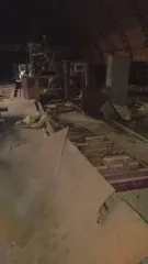 Портал и станина распиловочного станка Bars-3, Пермский край, с. Частые.