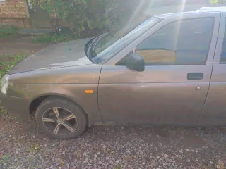 Lada Priora 2007, VIN XTA21703070023217, госномер А397ХА102, двигатель №1929079, мощность 97.9 л.с. (72.0 кВт), цвет кузова серебристо-коричневый.