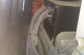 Гидравлический силовой блок системы верхнего привода (в контейнерном исполнении), производства Sital s.r.l., бывший в эксплуатации, разукомплектован.