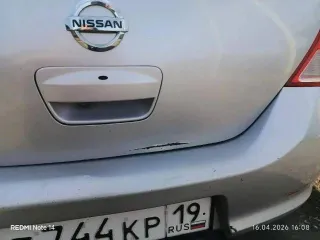 Nissan Tiida 2009 года, 109 лс, 450000 км, АКПП. Транспортное средство: NISSAN TIIDA, 2009 г.в., VIN отсутствует, цвет серый, номер кузова C11309798, номер двигателя HR15-207041B.